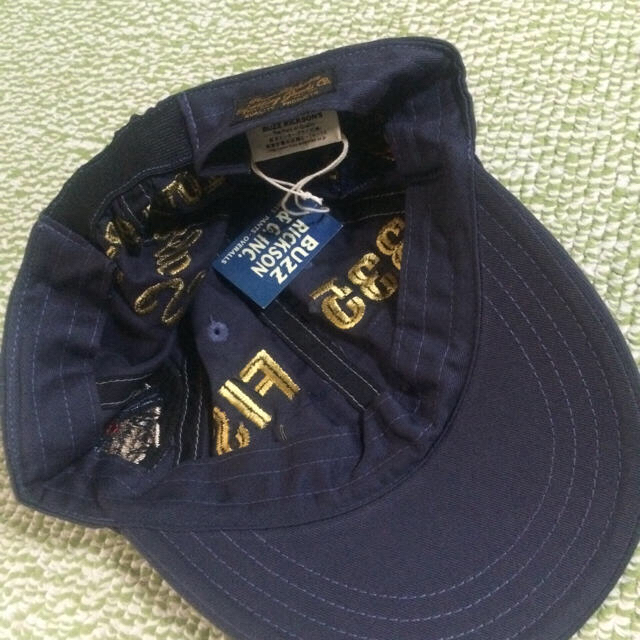 Buzz Rickson's(バズリクソンズ)のバズリクソンズ 335 FIS キャップ ネイビー フリーサイズ タグ付き メンズの帽子(キャップ)の商品写真
