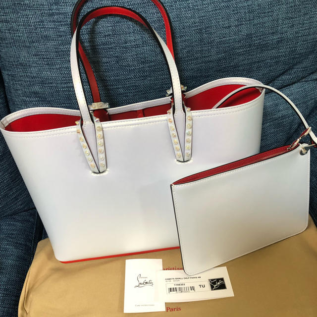 新品 正規品 クリスチャンルブタン cabata tote スモールサイズ