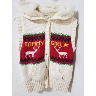 トミーガール(tommy girl)のTOMMY girlニットベスト(ベスト/ジレ)