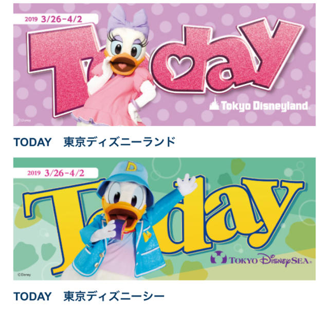 ディズニー Today - 印刷物