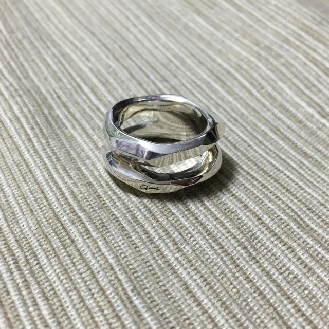 GARNI(ガルニ)のGARNI / Crockery Double Ring メンズのアクセサリー(リング(指輪))の商品写真