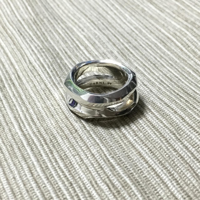 GARNI(ガルニ)のGARNI / Crockery Double Ring メンズのアクセサリー(リング(指輪))の商品写真