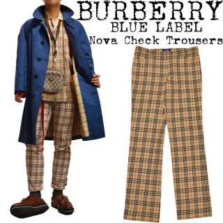 Burberry 希少 Burberry バーバリー ノバチェックパンツ スラックス キャメル Sの通販 By Plain S Shop バーバリー ならラクマ