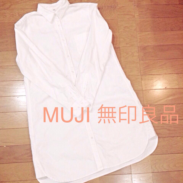 MUJI (無印良品)(ムジルシリョウヒン)の美品！！  オクスフォードシャツワンピ♡ レディースのワンピース(ひざ丈ワンピース)の商品写真