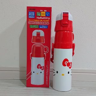 ハローキティ(ハローキティ)の新品 ハローキティ 超軽量 2wayステンレスボトル 470ml(水筒)