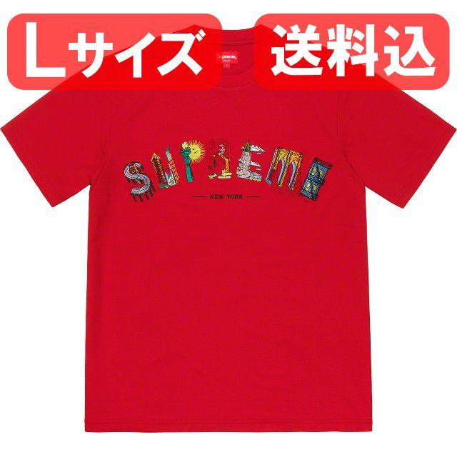 Lサイズ 送料込 City Arc Tee 赤RedSIZE