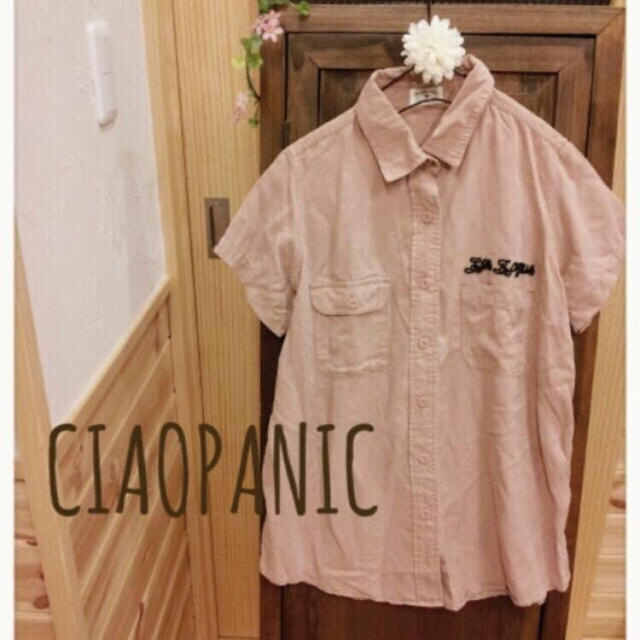 Ciaopanic(チャオパニック)のロゴシャツ♡ レディースのトップス(シャツ/ブラウス(半袖/袖なし))の商品写真