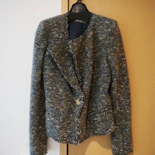 イザベルマラン(Isabel Marant)のイザベルマラン エトワール ツイードジャケット 検)エンフォルド ドゥロワー  (ノーカラージャケット)