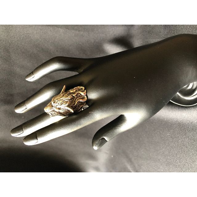 ray様専用　Wolf（ウルフ）Silver Ring　存在感絶大  メンズのアクセサリー(リング(指輪))の商品写真