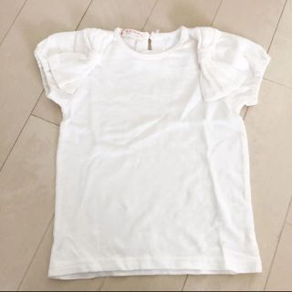 ウィルメリー(WILL MERY)の新品 Will Mery リボンTシャツ 薄ピンク(Tシャツ/カットソー)