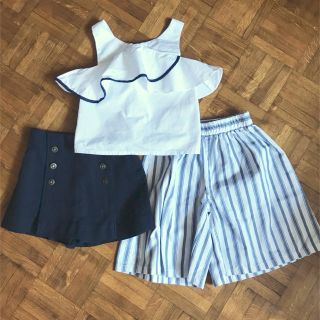 ザラキッズ(ZARA KIDS)の【美品】Zara kids ザラキッズ お嬢様セット 100(ブラウス)