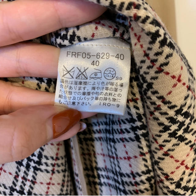 BURBERRY BLUE LABEL(バーバリーブルーレーベル)の【バーバリーブルーレーベル】チェック裏地トレンチコート 美品 レディースのジャケット/アウター(トレンチコート)の商品写真