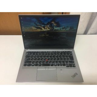 レノボ(Lenovo)のThinkPad X1 Carbon 2017 LTEモデル シルバー(ノートPC)