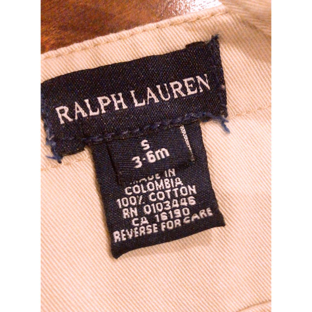 Ralph Lauren(ラルフローレン)のジャンパースカート ラルフローレン ポロベア 70 キッズ/ベビー/マタニティのベビー服(~85cm)(スカート)の商品写真