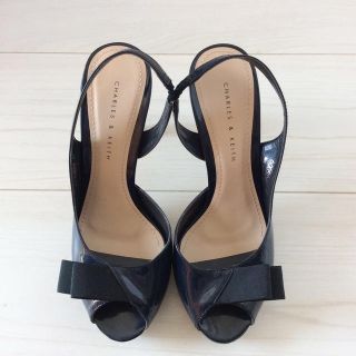 チャールズアンドキース(Charles and Keith)の新品   チャールズ&キース  サンダル(ハイヒール/パンプス)