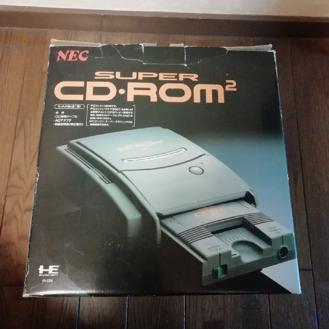 NEC(エヌイーシー)のPCエンジン SUPER CD-ROM2  エンタメ/ホビーのゲームソフト/ゲーム機本体(家庭用ゲーム機本体)の商品写真