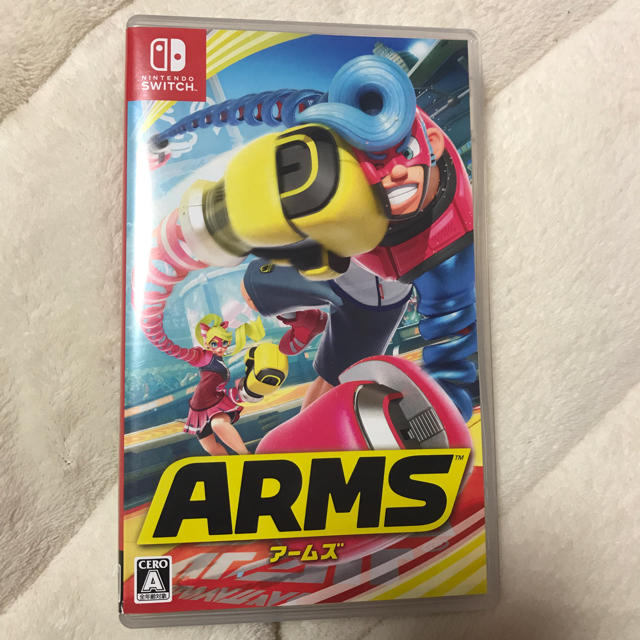 Nintendo Switch(ニンテンドースイッチ)のARMS エンタメ/ホビーのゲームソフト/ゲーム機本体(家庭用ゲームソフト)の商品写真