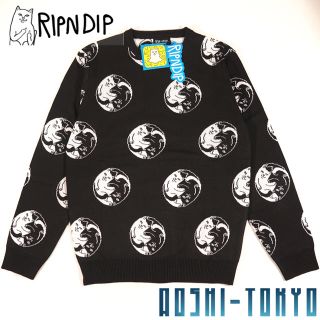 シュプリーム(Supreme)の◆RIPNDIP Nearmal Yang ニットスウェット / Mサイズ(スウェット)