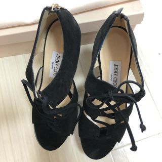 ジミーチュウ(JIMMY CHOO)のJIMMY CHOOジミーチュウ サンダル36 1/2 23.5センチ (サンダル)