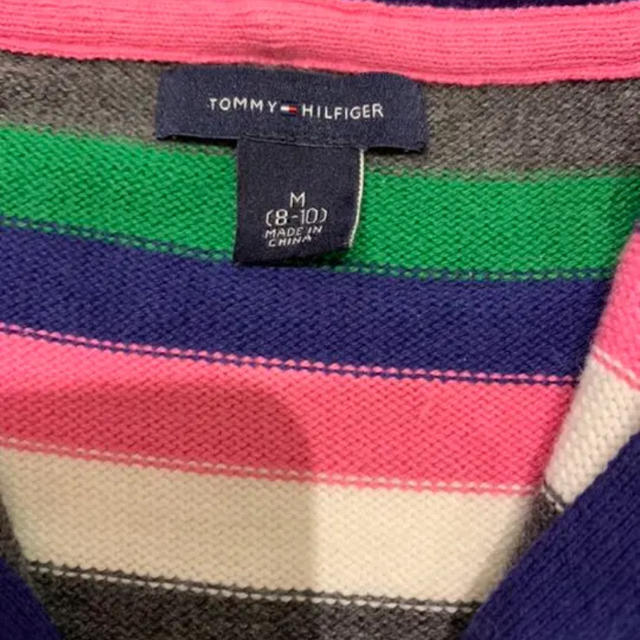 TOMMY HILFIGER(トミーヒルフィガー)のトミーフィルフィガー パーカー トミーヒルフィガー キッズ/ベビー/マタニティのキッズ服女の子用(90cm~)(ニット)の商品写真