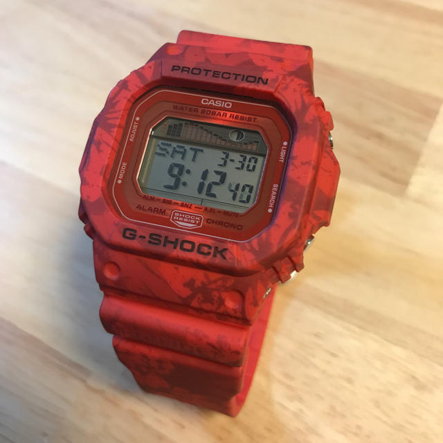 G-SHOCK GLX-5600f ハイビスカス レッド 赤 腕時計(デジタル)