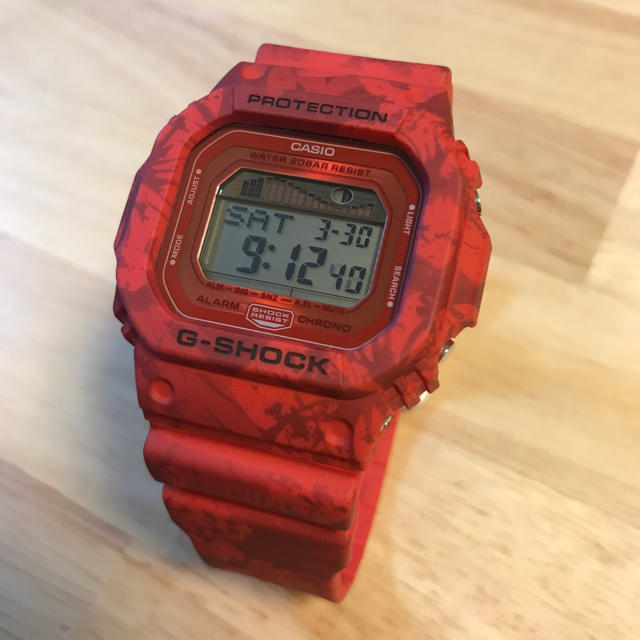 G-SHOCK GLX-5600f ハイビスカス レッド 赤 代引き人気 3800円引き