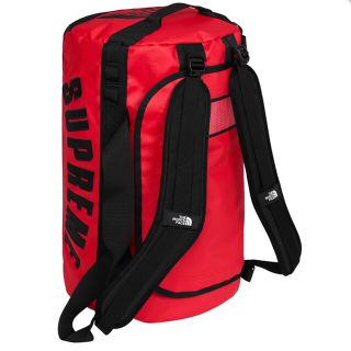 シュプリーム(Supreme)のSupreme North Face ARC LOGO Duffle Bag 赤(バッグパック/リュック)