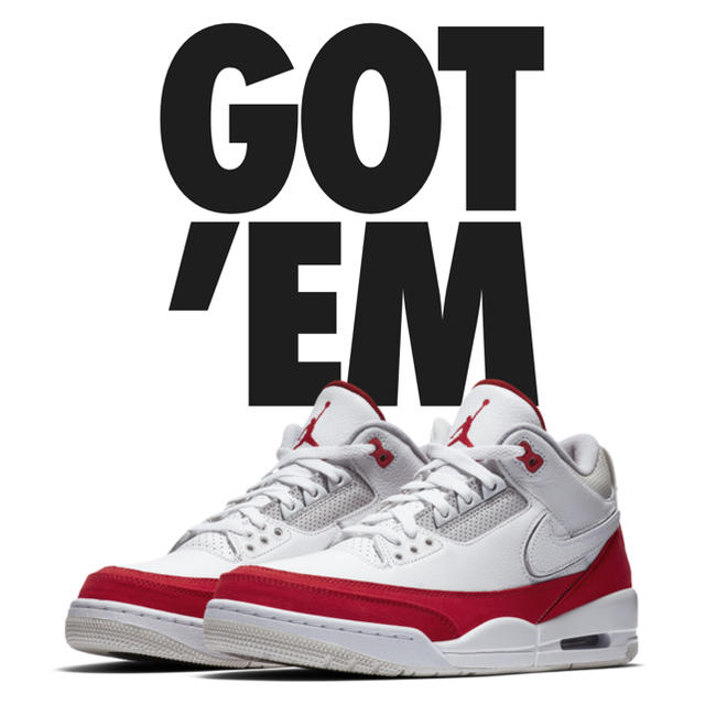 ティンカーNIKE AIR JORDAN 3 RETRO SP “Tinker”