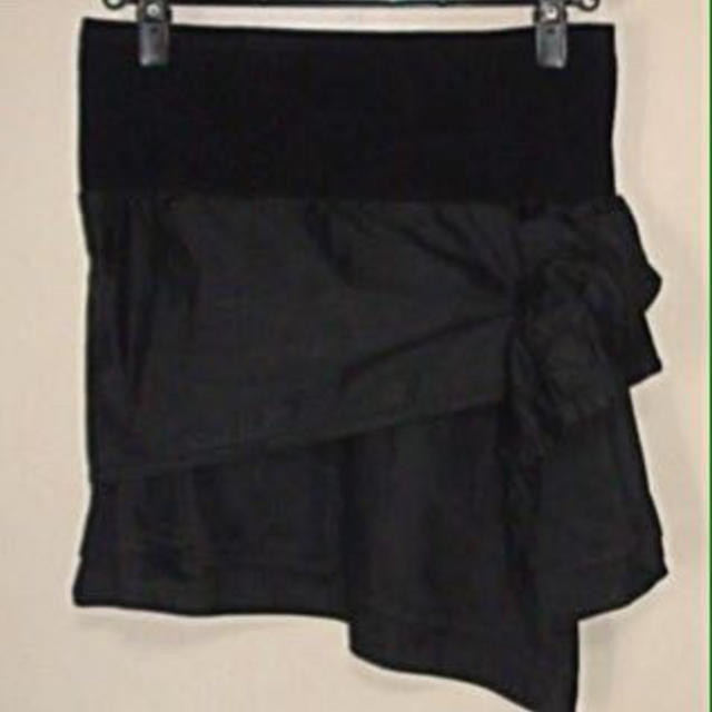 TSUMORI CHISATO(ツモリチサト)の本日限り価格〜ツモリチサトリボン付/リブ総ゴムスカート レディースのスカート(ミニスカート)の商品写真