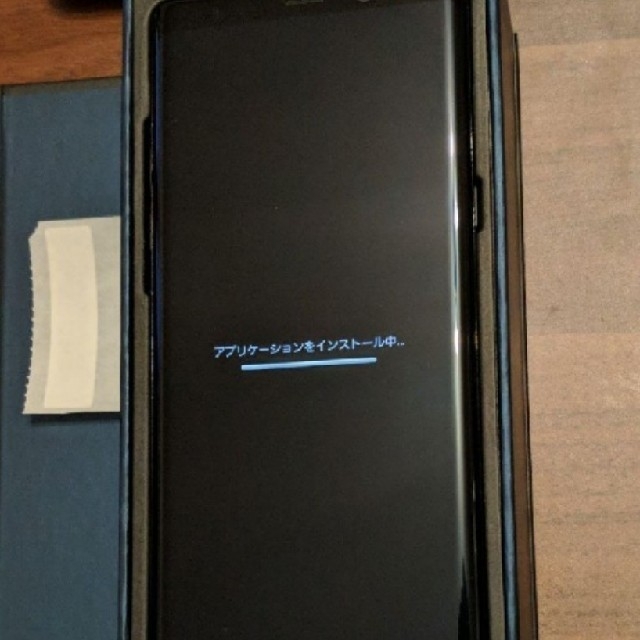 新古品 galaxy note 8 au