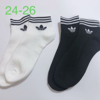 アディダス(adidas)のアディダス ソックス トレフォイル 24-26(ソックス)