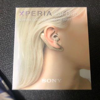 ソニー(SONY)の【SONY】XPERIA EAR DUO ワイヤレスイヤホン(ヘッドフォン/イヤフォン)