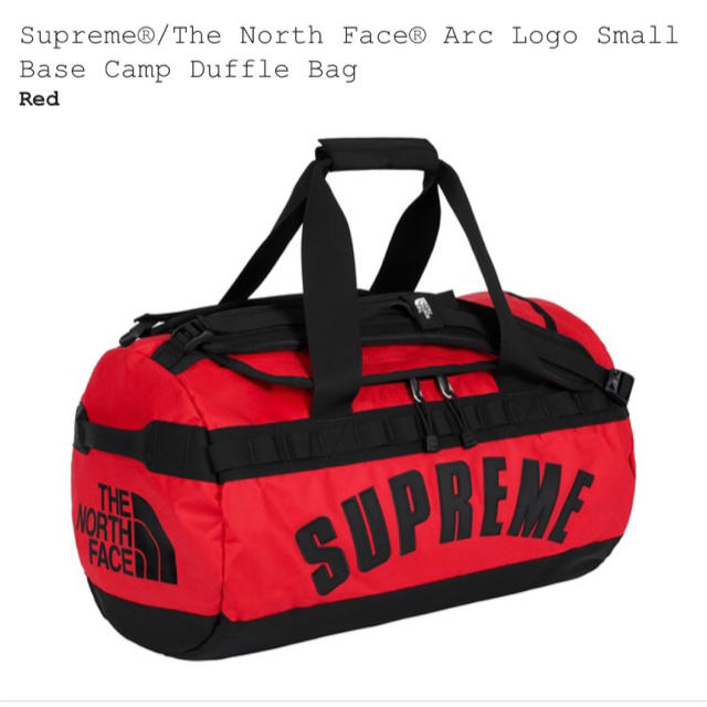 supreme north face ダッフルバッグ