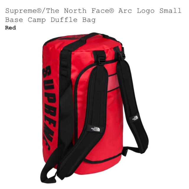 supreme north face ダッフルバッグ