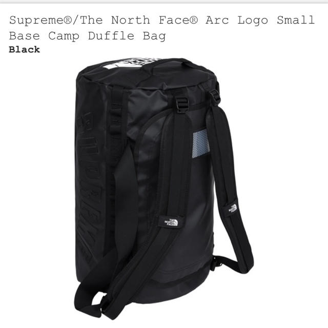 supreme north face ダッフルバッグ