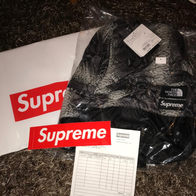 supreme ノースフェース バックパック18SS パイソン 新品、未使用 supreme ノースフェース バックパック18SS パイソン 新品、未使用