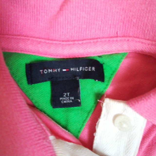 TOMMY HILFIGER(トミーヒルフィガー)のTOMMY HILFIGER　ワンピース　2t/90 キッズ/ベビー/マタニティのキッズ服女の子用(90cm~)(ワンピース)の商品写真