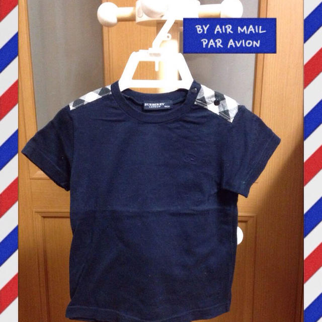 BURBERRY(バーバリー)の★バーバリー★チェックのTシャツ★ キッズ/ベビー/マタニティのキッズ服男の子用(90cm~)(その他)の商品写真