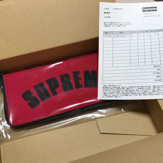 シュプリーム(Supreme)の新品未使用 納品書付属(長財布)