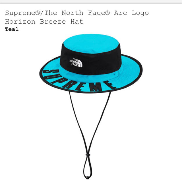 Supreme(シュプリーム)のsupreme TNF Arc Logo Horizon Breeze Hat メンズの帽子(ハット)の商品写真