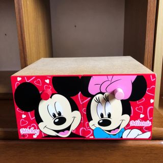 ディズニー(Disney)のミッキーミニー収納BOX(ケース/ボックス)