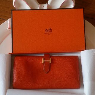 エルメス(Hermes)のエルメスベアン財布(長財布)