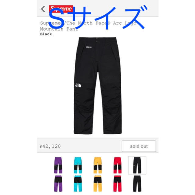 【S】Supreme The North Face Mountain Pant