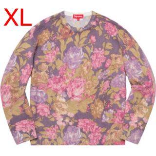 シュプリーム(Supreme)のsupreme printed floral angora sweater XL(ニット/セーター)