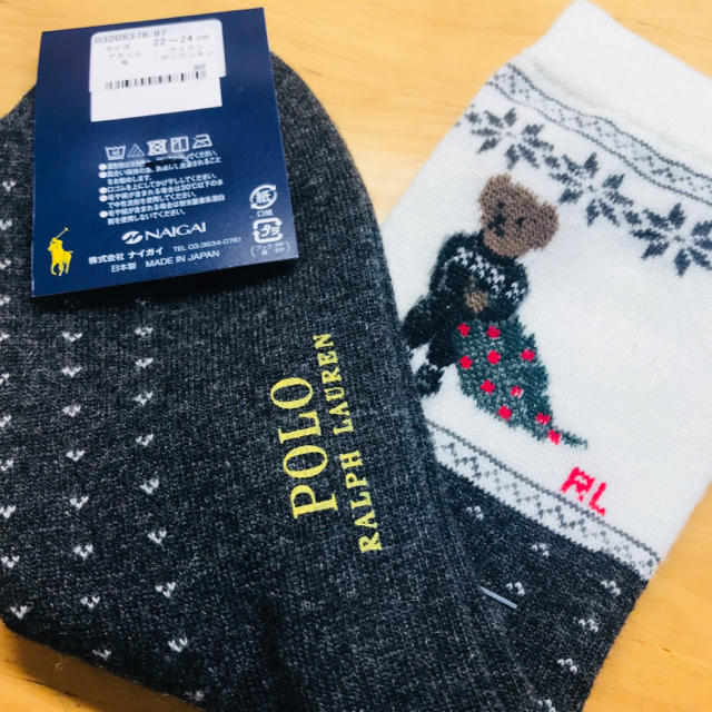 POLO RALPH LAUREN(ポロラルフローレン)の♡新品♡ ポロ ラルフローレン レディース 靴下 ソックス レディースのレッグウェア(ソックス)の商品写真