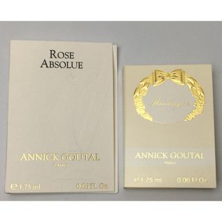 アニックグタール(Annick Goutal)のChase様専用 アニックグタール  ローズアブソリュ サンプル(香水(女性用))