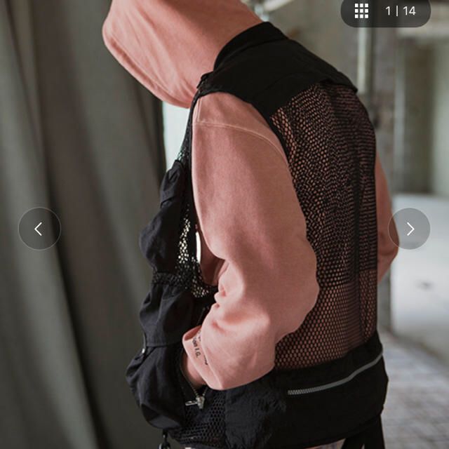 BAL(バル)のBAL MESH UTILITY VEST バル ベスト  メンズのトップス(ベスト)の商品写真