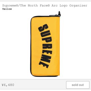 シュプリーム(Supreme)のSupreme The North FaceArc Logo Organizer(長財布)