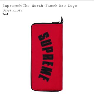 シュプリーム(Supreme)のSupreme North Face Arc Logo Organizer 赤(その他)