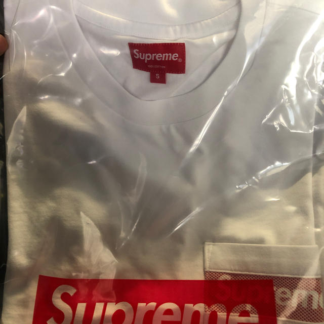 Supreme(シュプリーム)のsupreme ポケt メッシュ S レディースのトップス(Tシャツ(半袖/袖なし))の商品写真